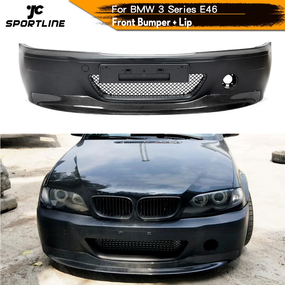 Front Bumper Lip Spoiler Splitters For BMW E46 4 Door CSL 1998 - 2004 Carbon Fiber Front Bumper Guard
Front Bumper Lip Spoiler Splitters For BMW E46 4 Door CSL 1998 - 2004 Carbon Fiber Front Bumper Guard