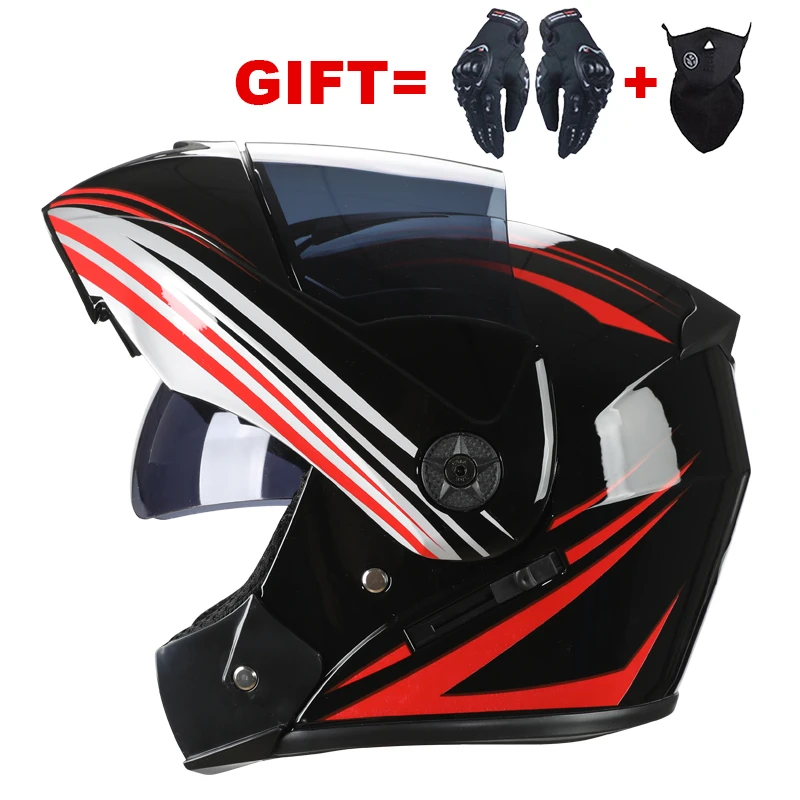 Professional flip up casco moto Racing Motorcycle Helmet Motocross Casque Motorbike Helmet Visor Dual Lens casque moto forman
Professional flip up casco moto Racing Motorcycle Helmet Motocross Casque Motorbike Helmet Visor Dual Lens casque moto forman