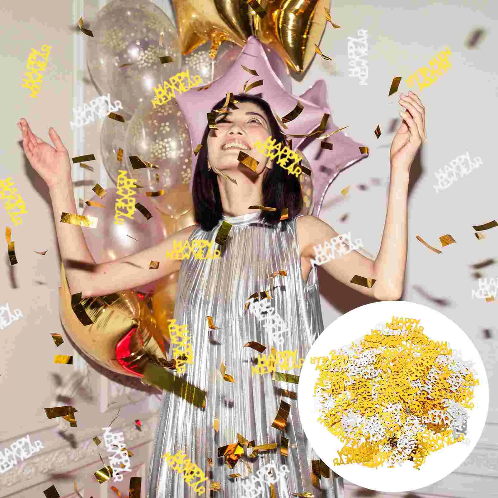 450pcs Shiny New Year Plastic Confetti Christmas Confetti New Year Supply
450pcs Shiny New Year Plastic Confetti Christmas Confetti New Year Supply