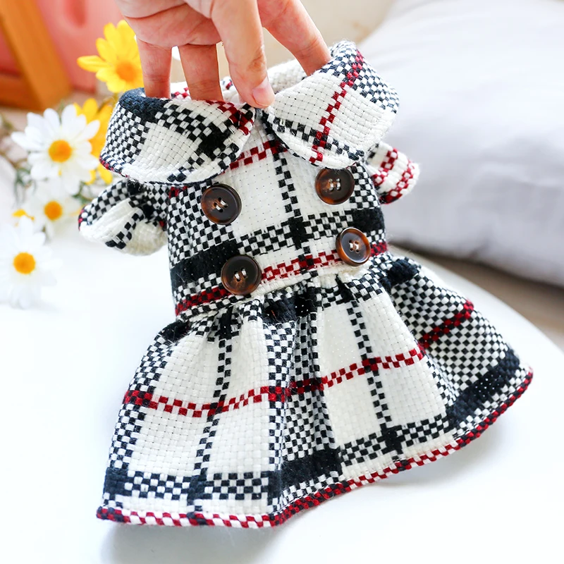 Luxury Lady Sweet Cat Dog Dress Autumn Winter Pet Party Wedding XS XL Girl Yorkies Chihuahua Puppy disfraz perro Skirt Supplies
Luxury Lady Sweet Cat Dog Dress Autumn Winter Pet Party Wedding XS XL Girl Yorkies Chihuahua Puppy disfraz perro Skirt Supplies