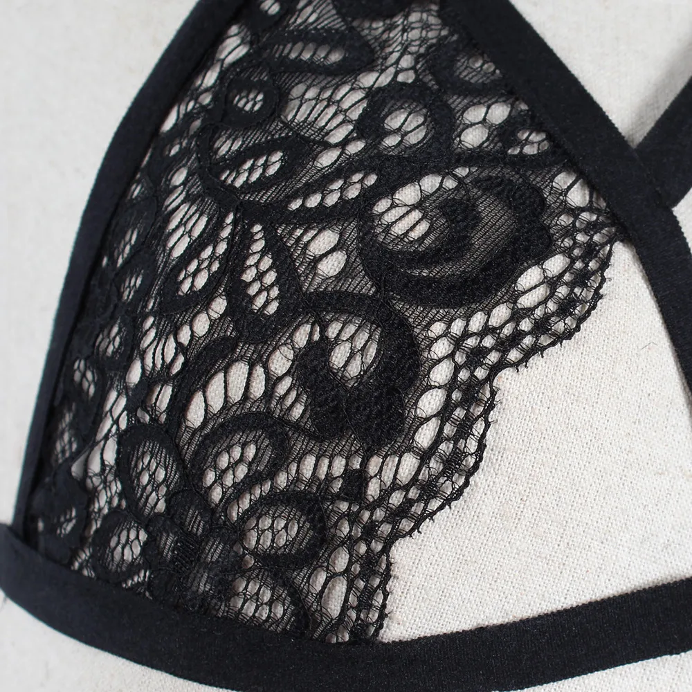 Cage Bra Elastic Harness Strappy Hollow Out Bra Women Sexy Lace Bandage Lingerie Corset Push Up Bustier Underwear Goth Cage Bra
Cage Bra Elastic Harness Strappy Hollow Out Bra Women Sexy Lace Bandage Lingerie Corset Push Up Bustier Underwear Goth Cage Bra