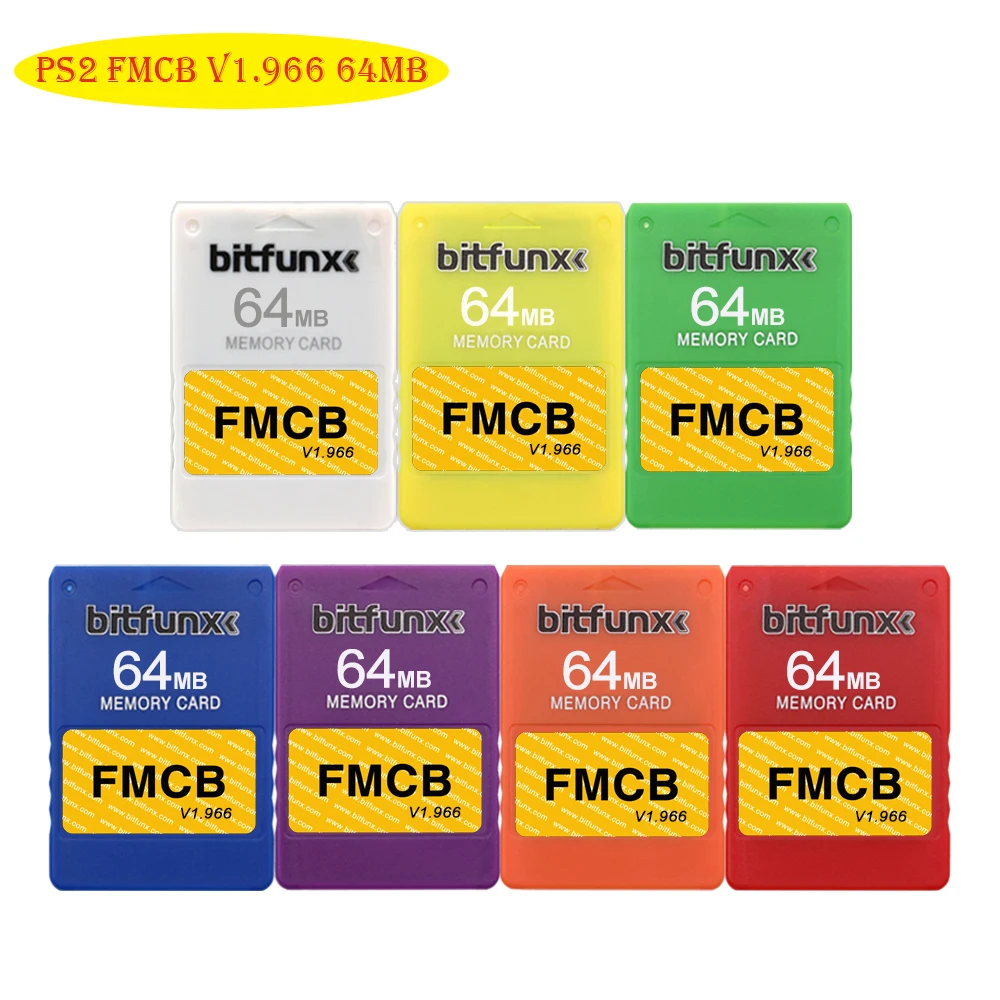 Красочная игровая консоль v1.966 64 Мб FMCB Free McBoot | Электроника