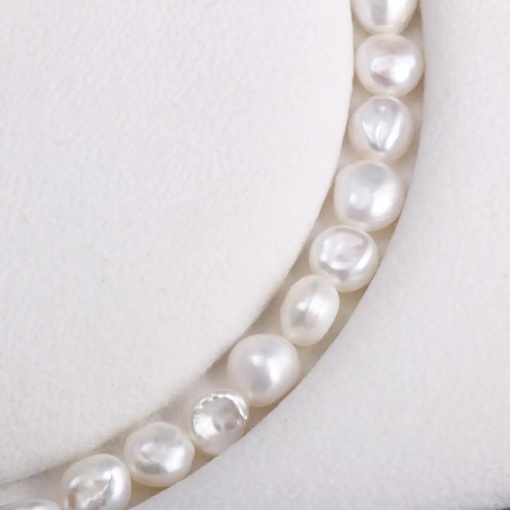 Freshwater Pearl Loose Irregular White Beads 9-10 Mm For DIY Bracelet Earring Necklace Sewing Craft Jewelry Accessory
Freshwater Pearl Loose Irregular White Beads 9-10 Mm For DIY Bracelet Earring Necklace Sewing Craft Jewelry Accessory