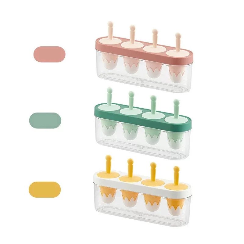 New Upgrade Popsicle Mold Silicone Ice Cream Mold DIY Popsicle Freezer Juice Ice Cube Tray Popsicle Barrel Home Kitchen Tool
New Upgrade Popsicle Mold Silicone Ice Cream Mold DIY Popsicle Freezer Juice Ice Cube Tray Popsicle Barrel Home Kitchen Tool