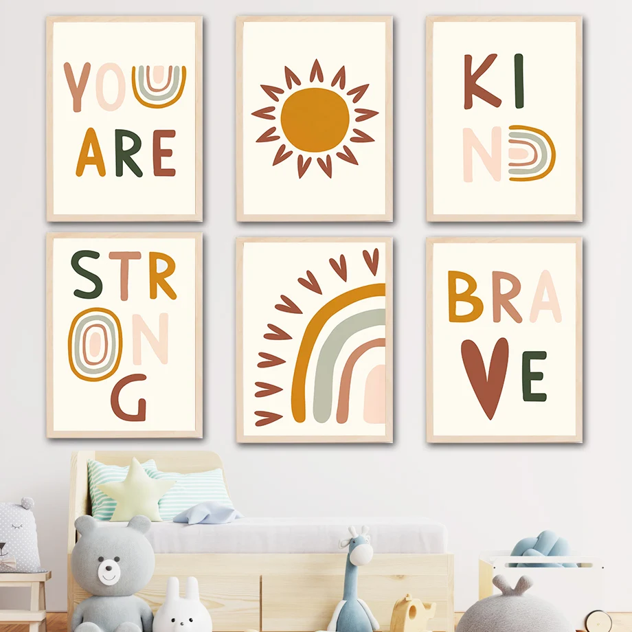 Rainbow Sun Motivational Nursery Playroom Wall Art Canvas Nordic PostersPainting And Prints Wall Pictures Kids Baby Room Decor
Rainbow Sun Motivational Nursery Playroom Wall Art Canvas Nordic PostersPainting And Prints Wall Pictures Kids Baby Room Decor