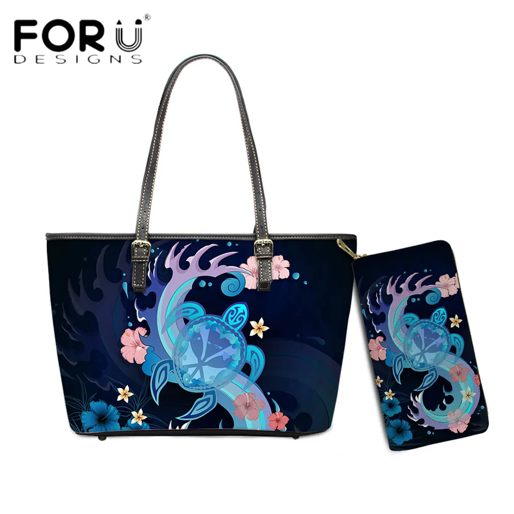 FORUDESIGNS/модные женские сумки на плечо и сумочка в комплекте; Комплект из 2 предметов, Гавайи Племенной Черепашки-ниндзя с принт гибискуса Роск...
FORUDESIGNS/модные женские сумки на плечо и сумочка в комплекте; Комплект из 2 предметов, Гавайи Племенной Черепашки-ниндзя с принт гибискуса Роск...