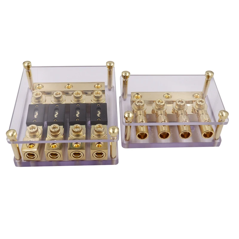 Audio Amplifier High Power Insurance Seat 1 in 4 Out Fuse Holder Insurance Seat Car Amplifier Audio Splitter
Audio Amplifier High Power Insurance Seat 1 in 4 Out Fuse Holder Insurance Seat Car Amplifier Audio Splitter