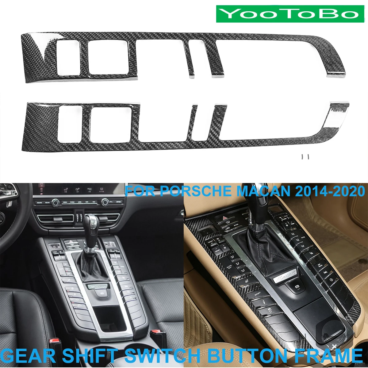 LHD RHD Real Dry Carbon Fiber Central Gear Shift Key Switch Button Frame Two Side Cover Trim Sticker For Porsche Macan 2014-2020
LHD RHD Real Dry Carbon Fiber Central Gear Shift Key Switch Button Frame Two Side Cover Trim Sticker For Porsche Macan 2014-2020