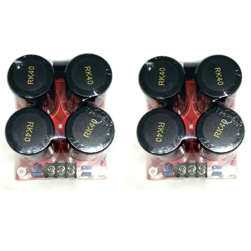One Pair (2pcs) 4x10000uF Capacitor Rectifier Power Supply Amplifier Board LM3886 TDA7293 TDA7294
One Pair (2pcs) 4x10000uF Capacitor Rectifier Power Supply Amplifier Board LM3886 TDA7293 TDA7294