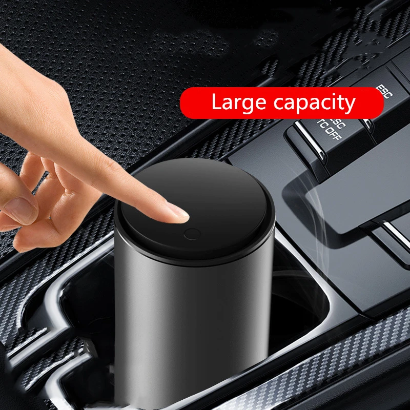 300ML Car Trash Can In-Car Trash Bag Mini Creative MultiFunction Storage For Cars High-End Trash Can Aviation Alloy Double Layer
300ML Car Trash Can In-Car Trash Bag Mini Creative MultiFunction Storage For Cars High-End Trash Can Aviation Alloy Double Layer