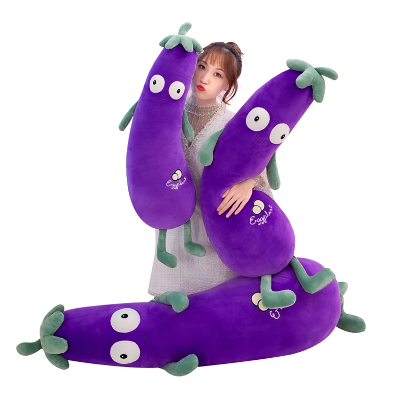 Cute Food Fruit Purple Eggplant Plush Doll Funny Cartoon Vegetables Pillow Cushion Baby Appease Stuffed Toys Kids Birthday Gift
Cute Food Fruit Purple Eggplant Plush Doll Funny Cartoon Vegetables Pillow Cushion Baby Appease Stuffed Toys Kids Birthday Gift
