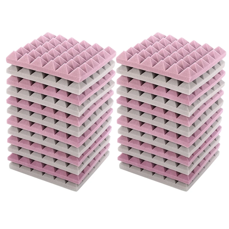 24Pcs Soundproof Foam,Acoustic Panels,Soundproof Wall Panels Noise Cancelling Acoustic Foam,Studio Soundproofing Padding
24Pcs Soundproof Foam,Acoustic Panels,Soundproof Wall Panels Noise Cancelling Acoustic Foam,Studio Soundproofing Padding