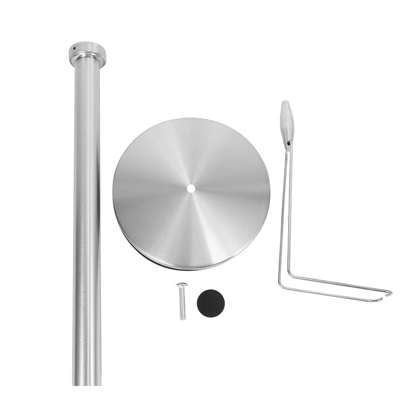 Paper Towel Holder Stainless Steel Paper Towel Holder with Non-Slip Mat Fits Standard and Jumbo-Sized Rolls for Kitchen Countert
Paper Towel Holder Stainless Steel Paper Towel Holder with Non-Slip Mat Fits Standard and Jumbo-Sized Rolls for Kitchen Countert