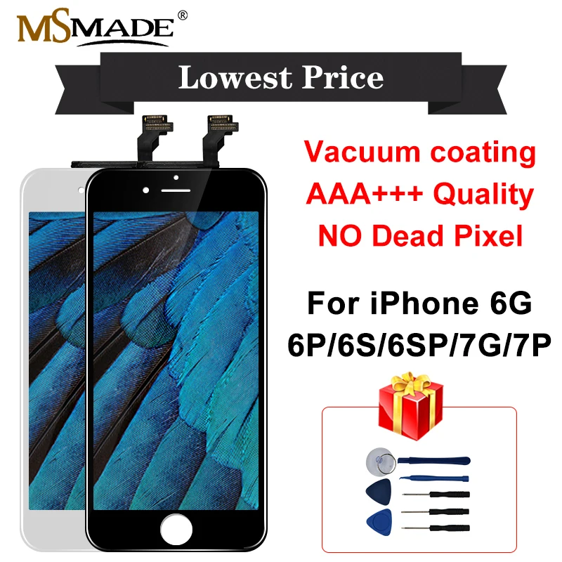 AAAAA + + + для iPhone 6, 6S Plus, 8 Plus, ЖК-дисплей с сенсорным экраном дигитайзер в сборе с 3D силы для iPhone 7 Plus с ЖК-дисплеем
AAAAA + + + для iPhone 6, 6S Plus, 8 Plus, ЖК-дисплей с сенсорным экраном дигитайзер в сборе с 3D силы для iPhone 7 Plus с ЖК-дисплеем