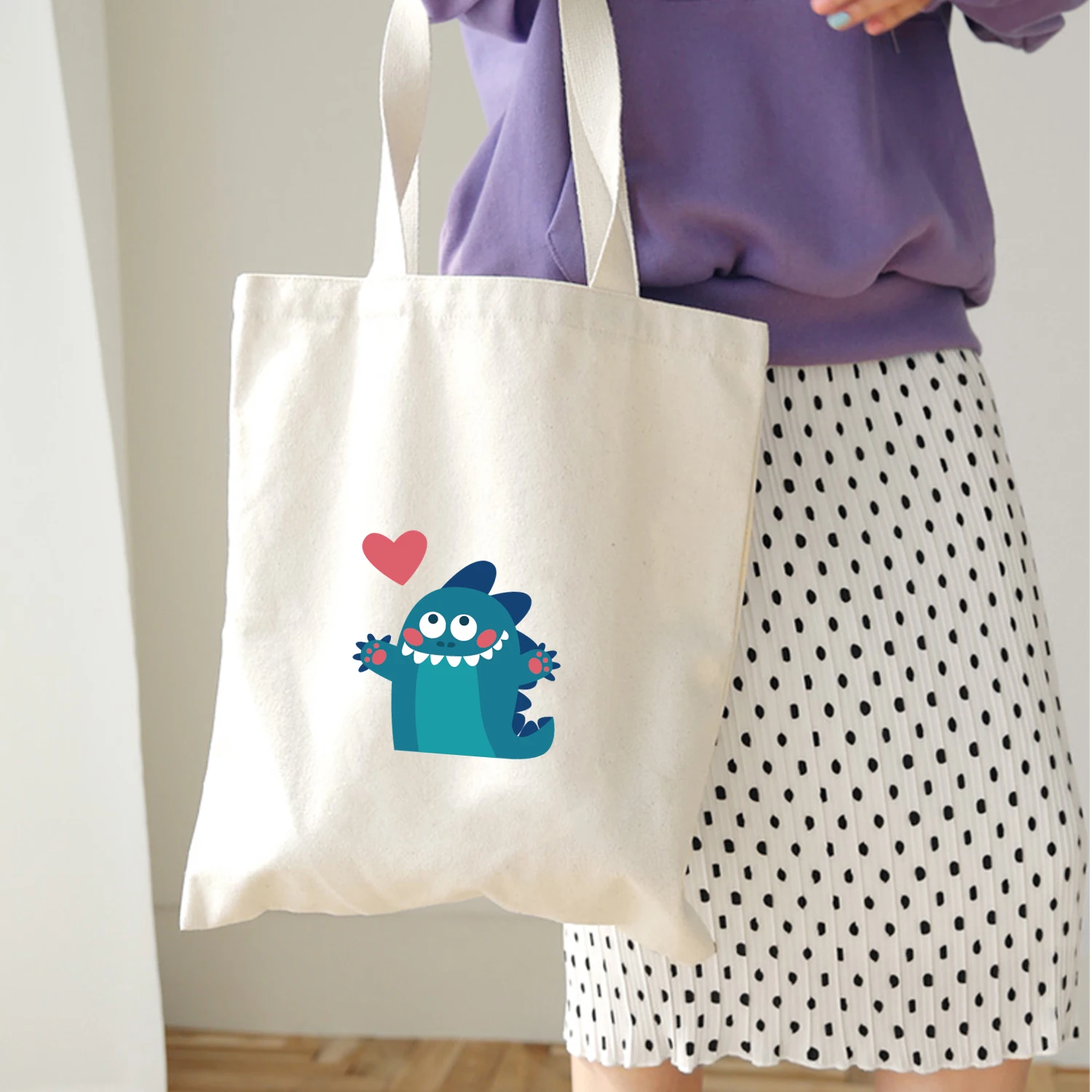 Creative Cartoon Print Image Kawaii Tote Bag Shopping Design Cute Unisex Fashion Travel Harajuku Canvas Bags Reusable Handbag
Creative Cartoon Print Image Kawaii Tote Bag Shopping Design Cute Unisex Fashion Travel Harajuku Canvas Bags Reusable Handbag
