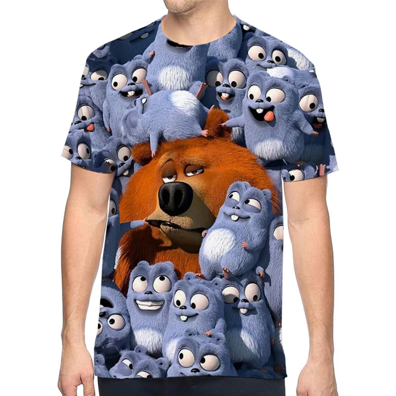 Anime Grizzly And The Lemming Cartoon Printing Tshirt Summer HOT SALE Interesting Cartoon Pattern Fashion Casual Men T-shirt
Anime Grizzly And The Lemming Cartoon Printing Tshirt Summer HOT SALE Interesting Cartoon Pattern Fashion Casual Men T-shirt