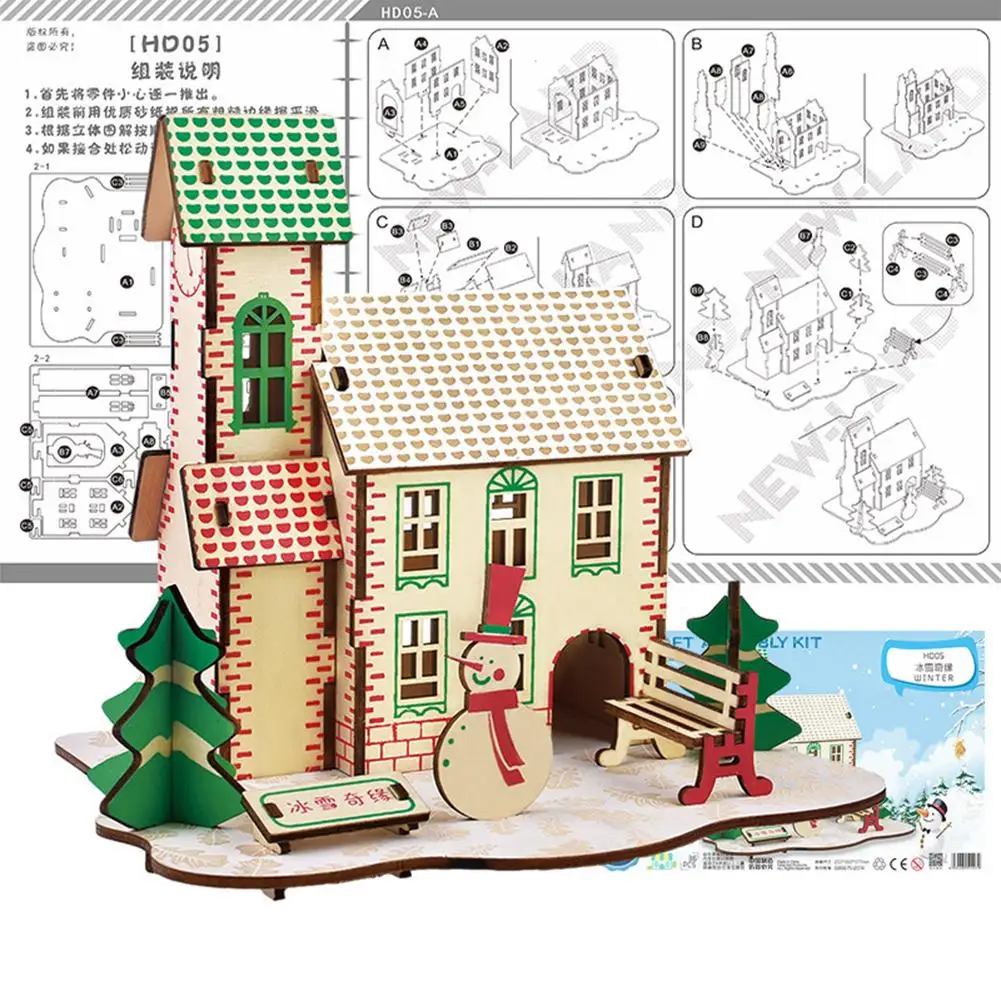 Kids Children Mini Cabin House Sky Wheel Model 3D Jigsaw Puzzle Game DIY Toy Home Tabletop Ornaments Handmade Gift
Kids Children Mini Cabin House Sky Wheel Model 3D Jigsaw Puzzle Game DIY Toy Home Tabletop Ornaments Handmade Gift