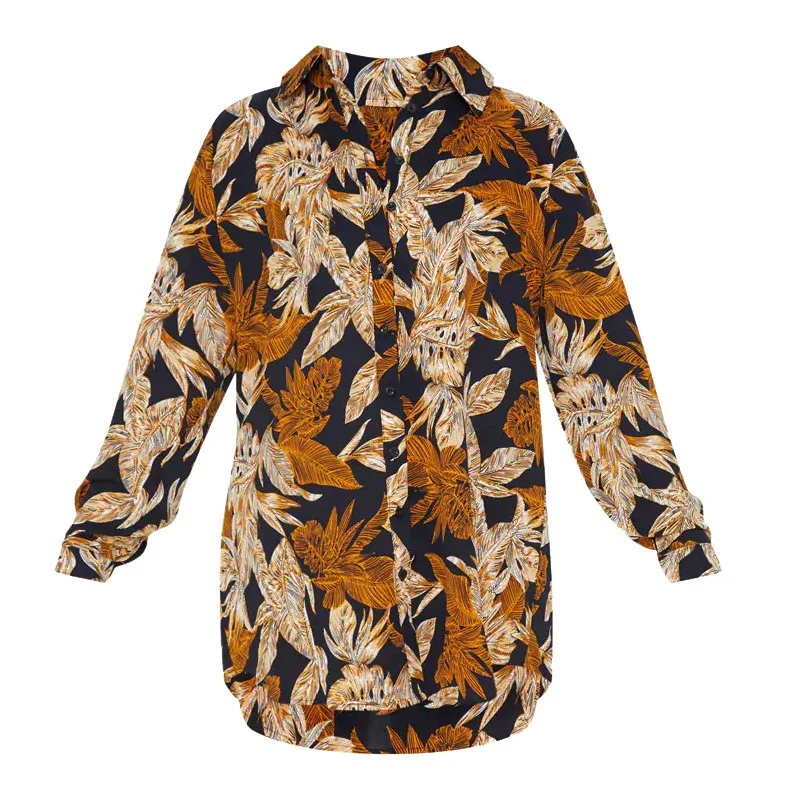 Women Sexy Single Breasted Maple Leaf Print Two Piece Set Long Sleeve Shirts Top + Wide Leg Pants Blouse Suit Office Outfits
Women Sexy Single Breasted Maple Leaf Print Two Piece Set Long Sleeve Shirts Top + Wide Leg Pants Blouse Suit Office Outfits