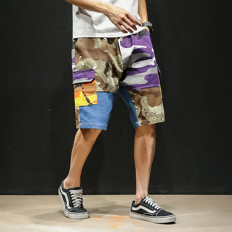 Summer Camouflage Shorts Men's Fashion Casual Pocket Shorts Men Streetwear Loose Hip-hop Straight Drawstring Shorts Mens M-5XL
Summer Camouflage Shorts Men's Fashion Casual Pocket Shorts Men Streetwear Loose Hip-hop Straight Drawstring Shorts Mens M-5XL