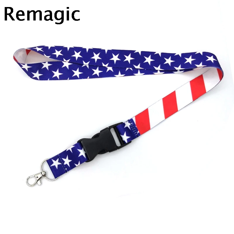 United States Flag Neck Strap Lanyard keychain Mobile Phone Strap ID Badge Holder Key Chain Keyrings cosplay Accessories Gift
United States Flag Neck Strap Lanyard keychain Mobile Phone Strap ID Badge Holder Key Chain Keyrings cosplay Accessories Gift
