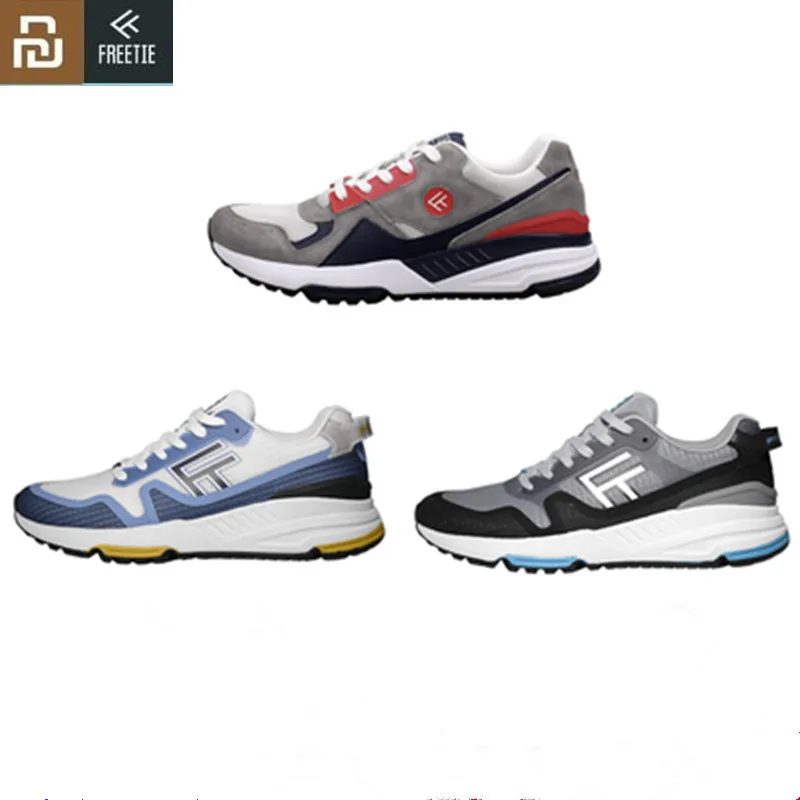 

New FREETIE 90 Retro Sneaker Sports Running Shoes Breathable Mesh Upper Anti-slip and Flexible EVA and Rubber Outsole for Xiaomi