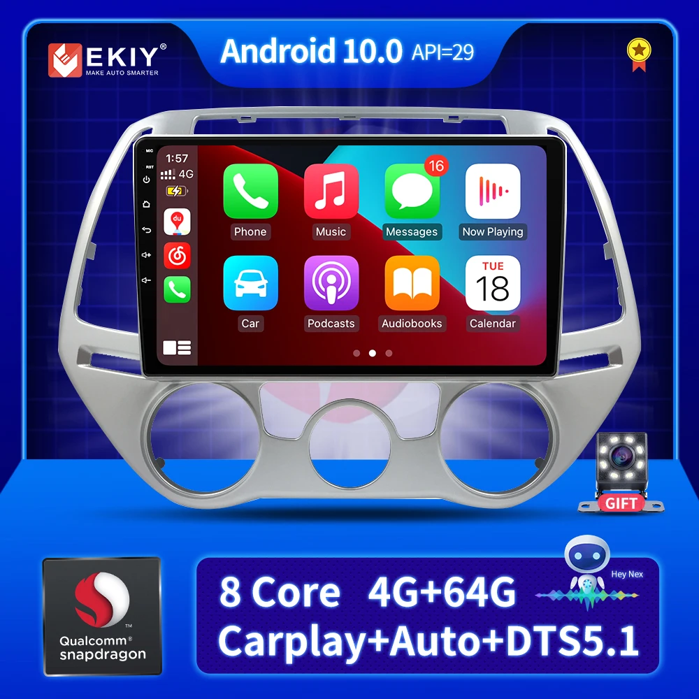 2 Din Android 10 For Hyundai I20 2008-2012 Voice Control Carplay DSP 4G WIFI Car Radio Multimedia GPS Navigation No DVD Player
2 Din Android 10 For Hyundai I20 2008-2012 Voice Control Carplay DSP 4G WIFI Car Radio Multimedia GPS Navigation No DVD Player