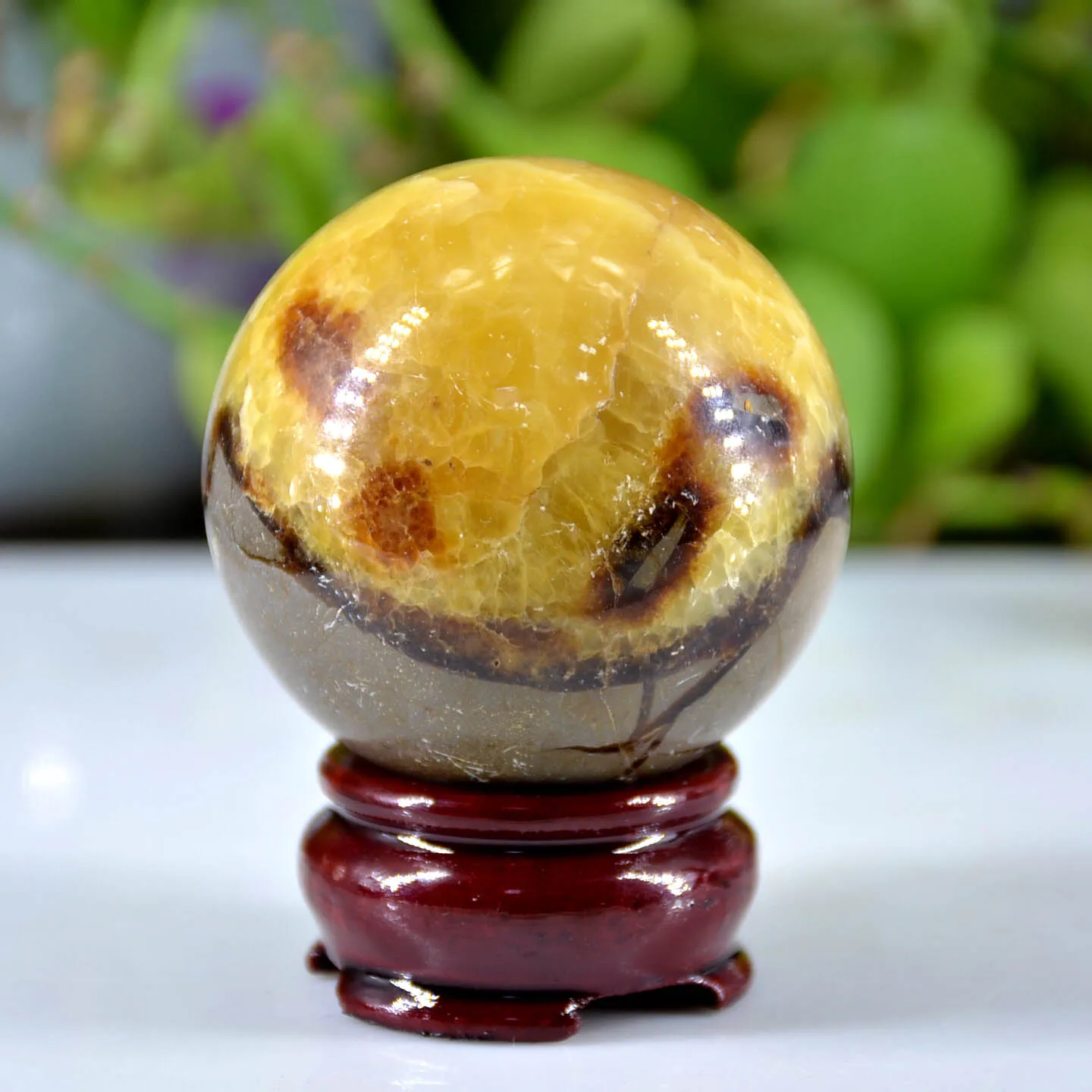 Natural Dragon Septarian Sphere Quartz Crystal Ball Reiki Healing Stone Jewelry Making Home Decoration
Natural Dragon Septarian Sphere Quartz Crystal Ball Reiki Healing Stone Jewelry Making Home Decoration
