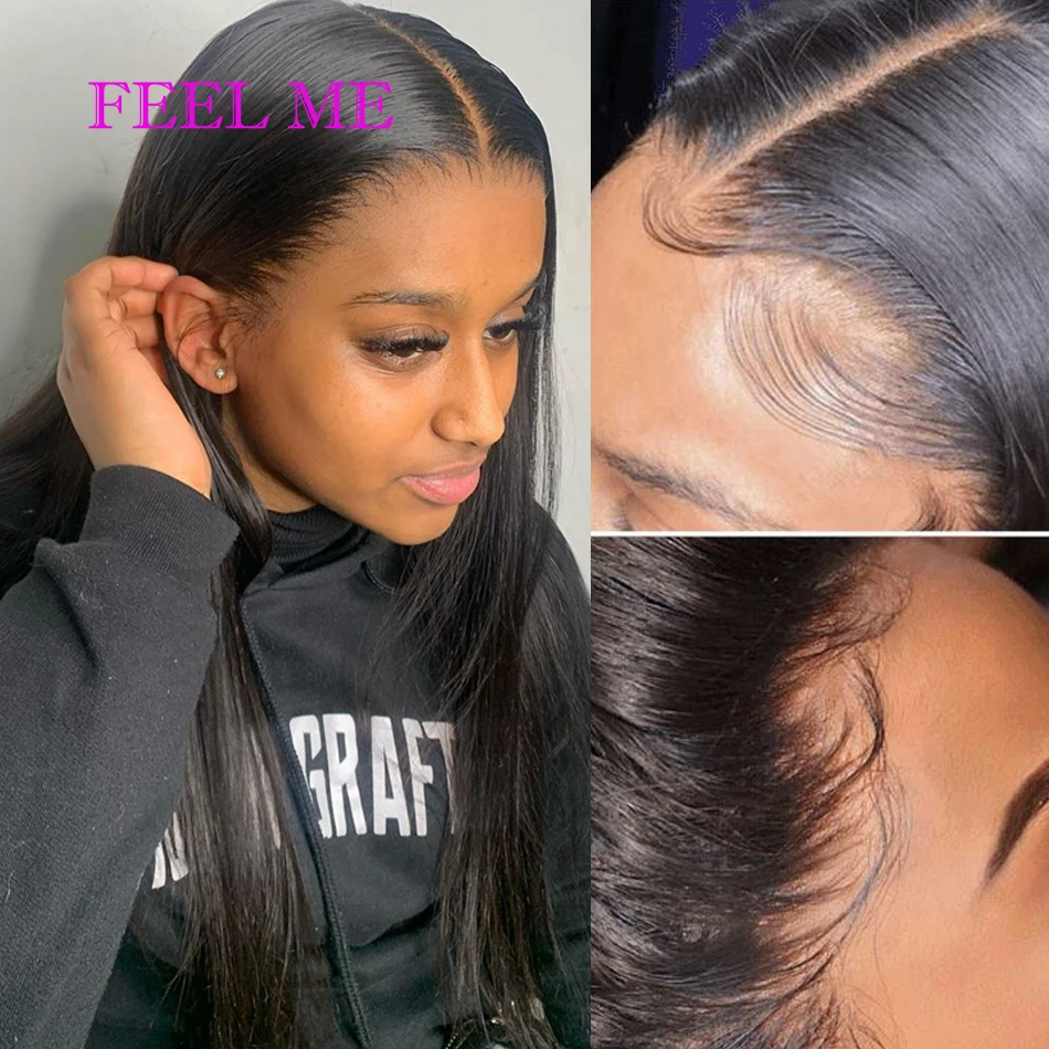 FeelMe T Part Lace Wig Pre Plucked 13x1 4x1 Peruvian Straight Human Hair Wigs For Black Women 150% Middle Part Lace Wigs Remy
FeelMe T Part Lace Wig Pre Plucked 13x1 4x1 Peruvian Straight Human Hair Wigs For Black Women 150% Middle Part Lace Wigs Remy