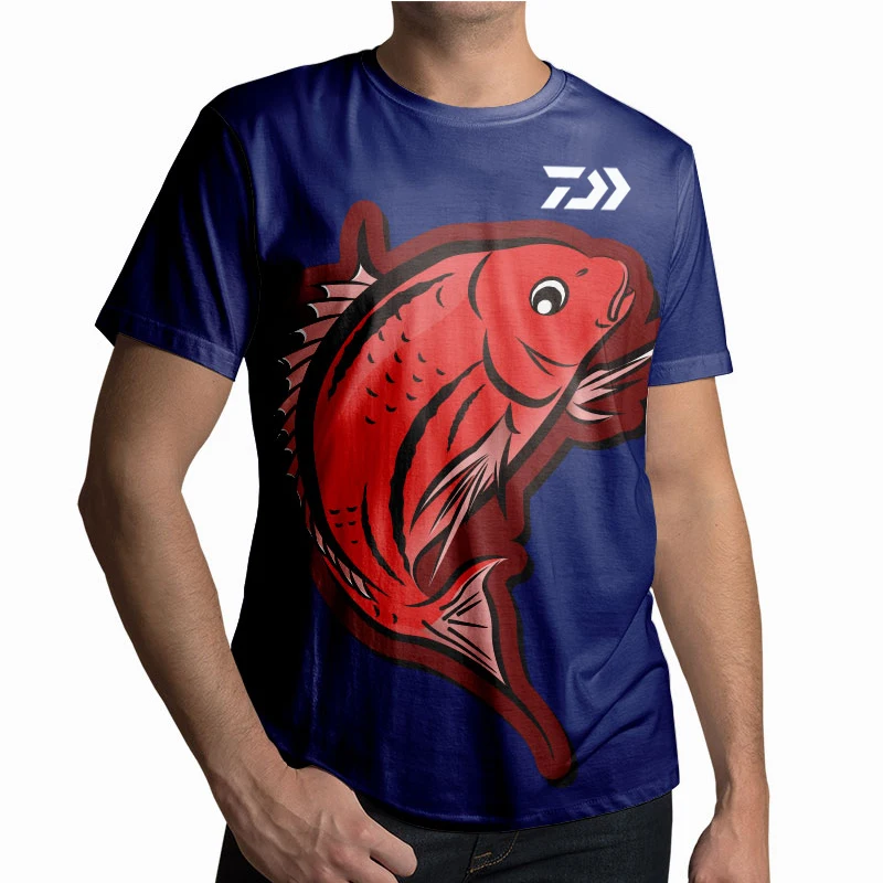 2020 Summer Daiwa Clothes for Fishing Tshirt Men Outdoor Sports Anti-sweat Breathable Quick Dry Golf Running Clothing
2020 Summer Daiwa Clothes for Fishing Tshirt Men Outdoor Sports Anti-sweat Breathable Quick Dry Golf Running Clothing