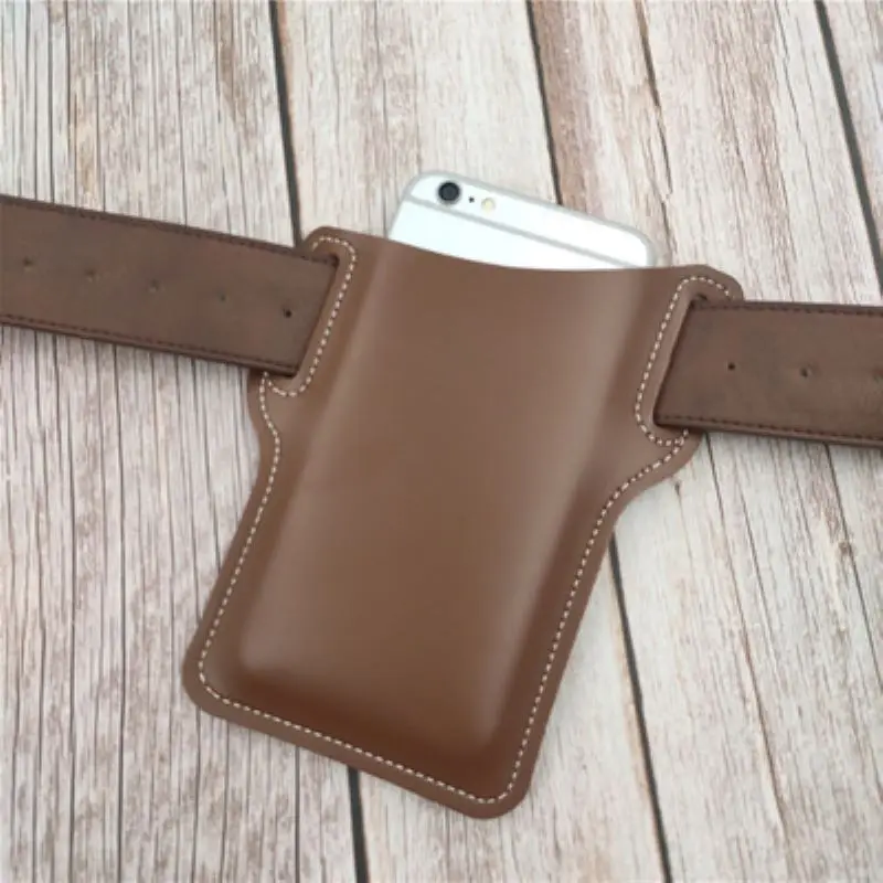 Men Cellphone Loop Holster Case Belt Waist Bag Props PU Leather Purse Phone Wallet Running Pouch Travel Camping Bags Soft back
Men Cellphone Loop Holster Case Belt Waist Bag Props PU Leather Purse Phone Wallet Running Pouch Travel Camping Bags Soft back