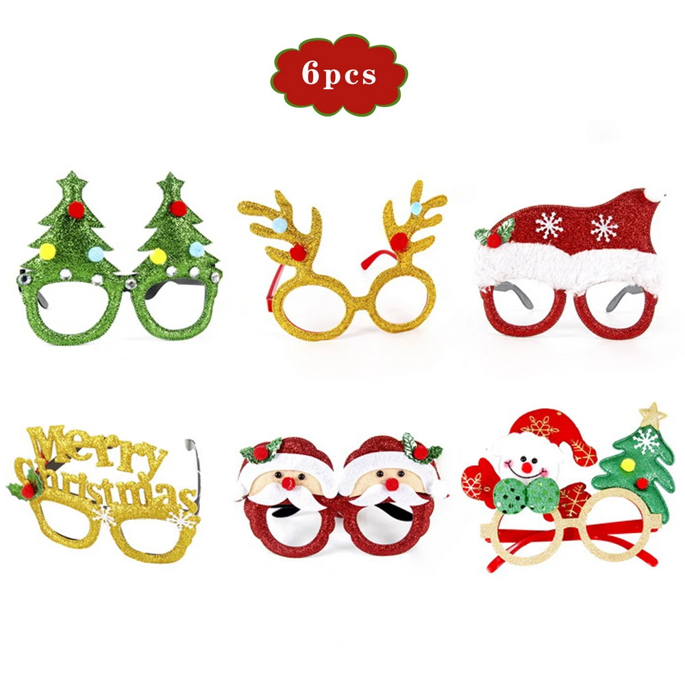 Elbru Christmas Glasses Frame Xmas Decoration Glasses Merry Christmas Decor For Home Kids Adults Naviidad Gifts Party Decoration
Elbru Christmas Glasses Frame Xmas Decoration Glasses Merry Christmas Decor For Home Kids Adults Naviidad Gifts Party Decoration