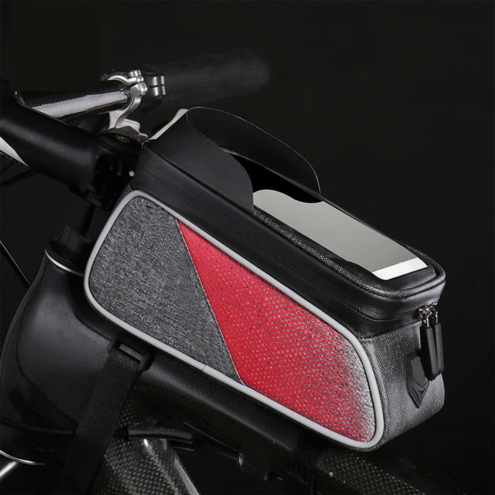 Bike Front Frame Pannier Phone Holder Top Tube Bag Cycling Waterproof Storage Nylon Pouch Bike Bag Cycling Equipment
Bike Front Frame Pannier Phone Holder Top Tube Bag Cycling Waterproof Storage Nylon Pouch Bike Bag Cycling Equipment