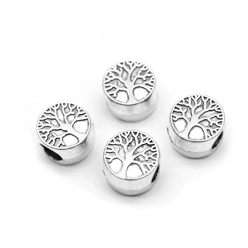 10 Pcs Life tree Beads Silver Plated Alloy DIY Big Hole Metal Spacer Bead Charm Fit For European Charms Bracelet
10 Pcs Life tree Beads Silver Plated Alloy DIY Big Hole Metal Spacer Bead Charm Fit For European Charms Bracelet