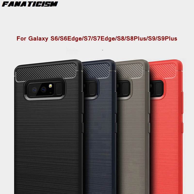 Противоударные мягкие ТПУ прочные Чехлы для Galaxy S6 S6Edge S7 S7Edge S8 S8Plus S9 S9Plus матовый упругий чехол из углеродного волокна
Противоударные мягкие ТПУ прочные Чехлы для Galaxy S6 S6Edge S7 S7Edge S8 S8Plus S9 S9Plus матовый упругий чехол из углеродного волокна