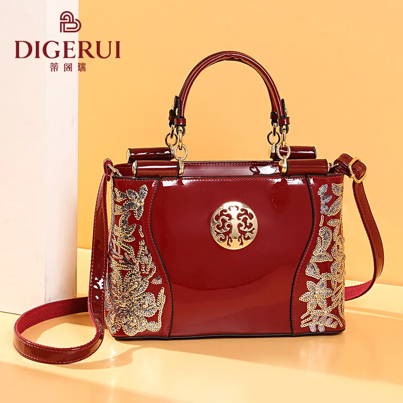 New designer women's patent leather bags, ladies handbags, brand bags, shoulder bags, messenger bags and handbags, luxury goods
New designer women's patent leather bags, ladies handbags, brand bags, shoulder bags, messenger bags and handbags, luxury goods