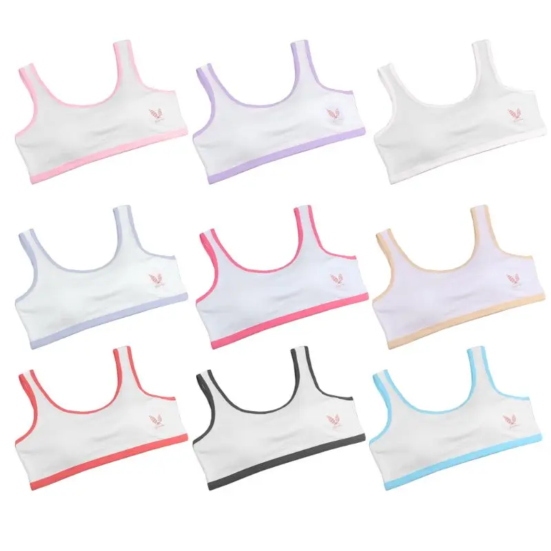 Teenage Girl Training Bra With Chest Pad Adolescente Sports Bra Tops For Teens Cotton Bra For Girls Underwear
Teenage Girl Training Bra With Chest Pad Adolescente Sports Bra Tops For Teens Cotton Bra For Girls Underwear