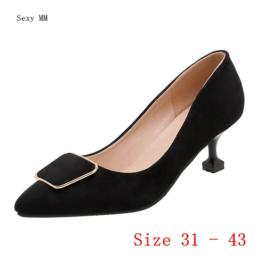 Pumps Women Oxfords Career Shoes High Heels Stiletto Woman High Heel Shoes Small Plus Size 31 32 33 - 40 41 42 43
Pumps Women Oxfords Career Shoes High Heels Stiletto Woman High Heel Shoes Small Plus Size 31 32 33 - 40 41 42 43