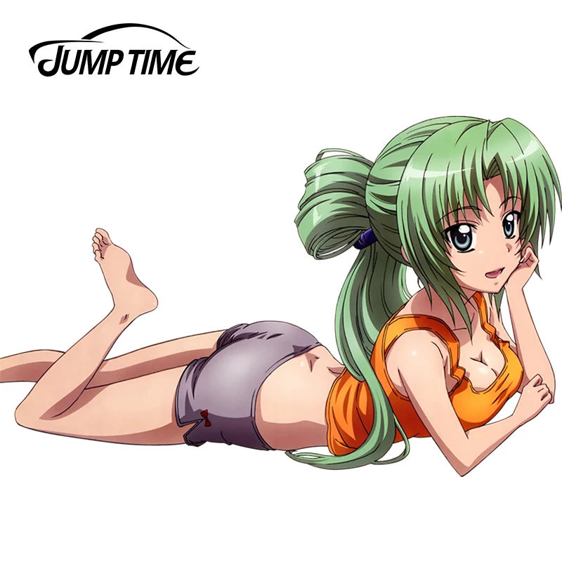 JumpTime 13 см x 8 3 аниме Higurashi no Naku Koro ni довольно симпатичный наклейки для девочек