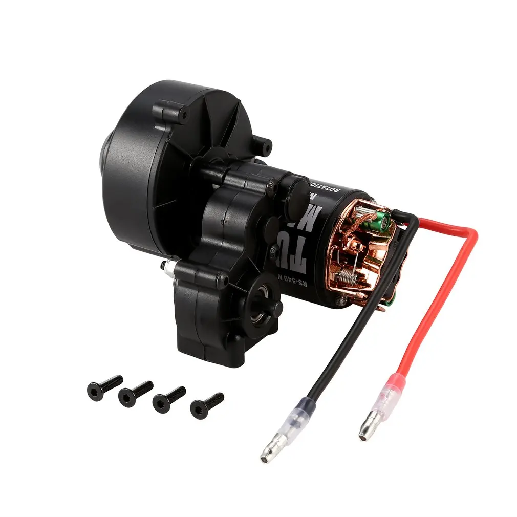 AUSTARHOBBY Center Gearbox Transmission +540 Brushed Motor 21T 27T 35T 45T 55T for 1:10 RC Rock Crawler Car SCX10 D90
AUSTARHOBBY Center Gearbox Transmission +540 Brushed Motor 21T 27T 35T 45T 55T for 1:10 RC Rock Crawler Car SCX10 D90
