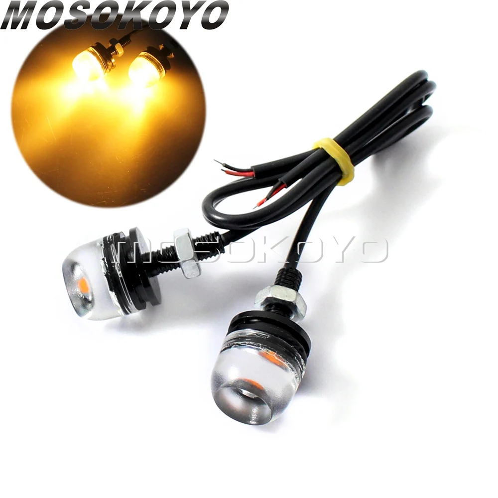 2pcs Motorcycle LED Screw Bolt Tail License Plate Light SMD Amber Licence Lamp for Honda Harley Kawasaki Universal
2pcs Motorcycle LED Screw Bolt Tail License Plate Light SMD Amber Licence Lamp for Honda Harley Kawasaki Universal