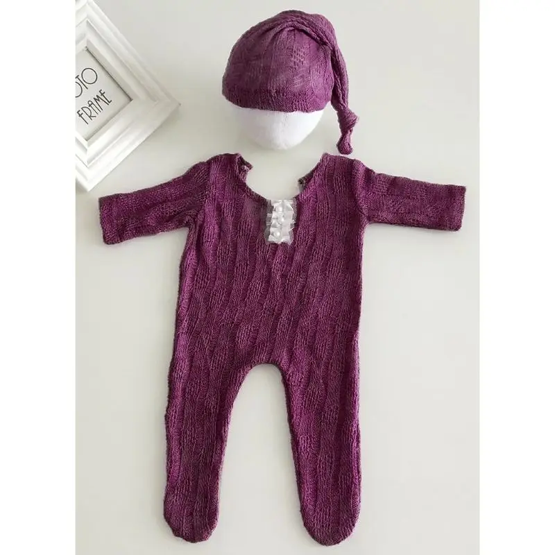 2Pcs Newborn Photography Props Suit Romper Hat Set Long Sleeve Jumpsuits Outfit 40JC
2Pcs Newborn Photography Props Suit Romper Hat Set Long Sleeve Jumpsuits Outfit 40JC