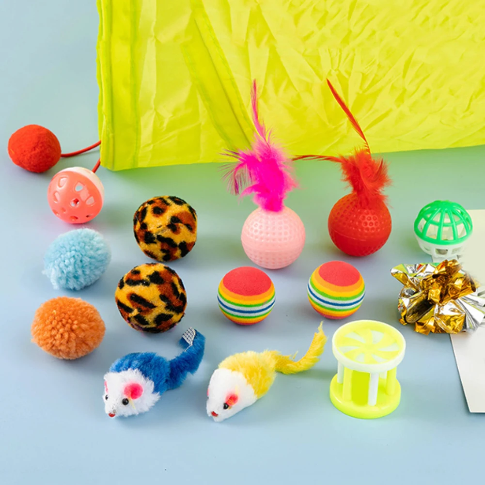 Pet Cat Toy Mouse Shape Ball Shape Kitten Love New Pet Toy 21 Piece Set Cat Channel Funny Cat Stick Mouse Set
Pet Cat Toy Mouse Shape Ball Shape Kitten Love New Pet Toy 21 Piece Set Cat Channel Funny Cat Stick Mouse Set
