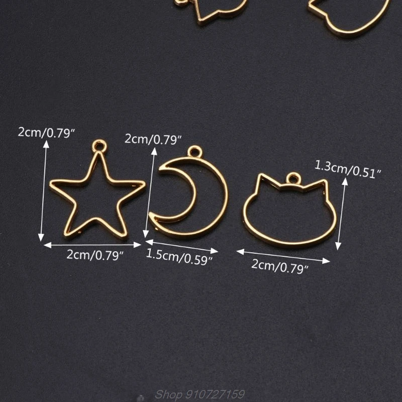90Pcs Cat Moon Star Resin Frame Open Bezels Setting Blank Pendant Jewelry Making N27 20 Dropshipping
90Pcs Cat Moon Star Resin Frame Open Bezels Setting Blank Pendant Jewelry Making N27 20 Dropshipping