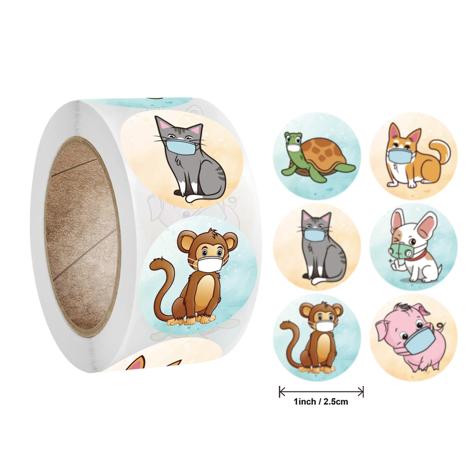 Stickers 500 pcs/roll Teacher Reward Sticker Fun Motivation Cat Dog Stickerfor School Teacher Student Stationery Stickers Kids
Stickers 500 pcs/roll Teacher Reward Sticker Fun Motivation Cat Dog Stickerfor School Teacher Student Stationery Stickers Kids