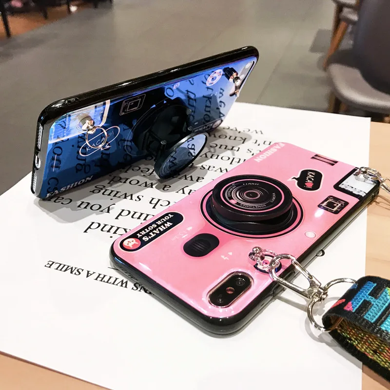 For Xiaomi Redmi Note 7 Case Note 8 Note 6Pro Note 5 3D Camera style soft tpu cover case Coque with Lanyard and Bracket KONSMART
For Xiaomi Redmi Note 7 Case Note 8 Note 6Pro Note 5 3D Camera style soft tpu cover case Coque with Lanyard and Bracket KONSMART