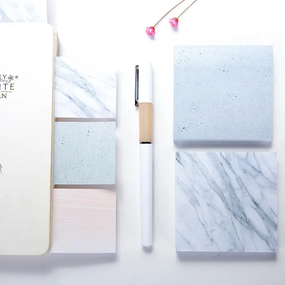 Mini Fresh Marble Texture Bookmark Memo Message Flag Sticky Note Convenient Stickers School Office Stationery Accessory Supplies
Mini Fresh Marble Texture Bookmark Memo Message Flag Sticky Note Convenient Stickers School Office Stationery Accessory Supplies