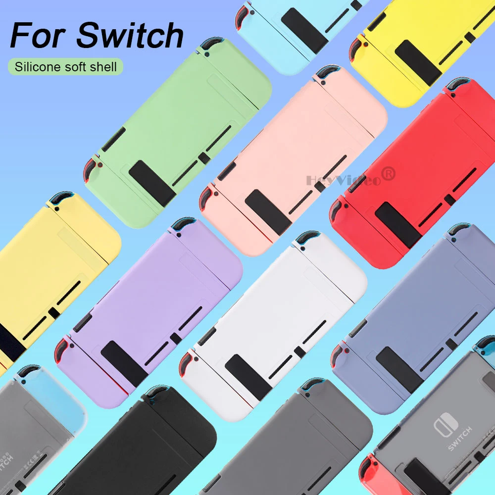 NEW 13 Pure Colors Protective Shell Case for Nintendo Switch TPU Shell Detachable Console Soft Cover for NS Switch Accessories
NEW 13 Pure Colors Protective Shell Case for Nintendo Switch TPU Shell Detachable Console Soft Cover for NS Switch Accessories