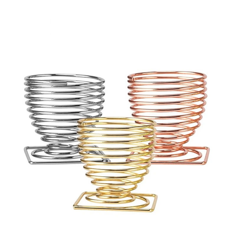 

1 Pc Egg Cup Boiled Eggs Holder Spiral Kitchen Breakfast Egg Holder Spring Holder Egg Cup Cooking Tool Kitchen Cooking Tool