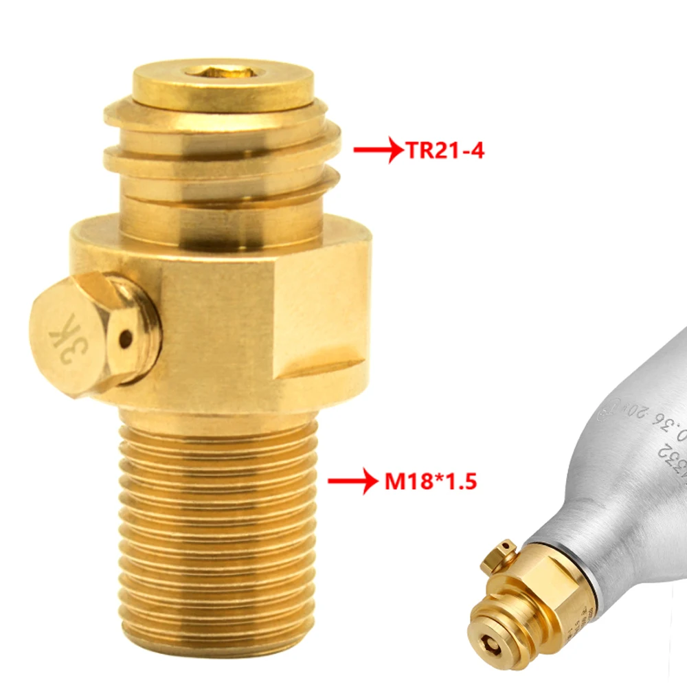 High Quality Brass Valve Adaptor for Sodastream Soda Machine Replaceable Valve Adapter Male Thread M18X1.5 Sealing Strong 
High Quality Brass Valve Adaptor for Sodastream Soda Machine Replaceable Valve Adapter Male Thread M18X1.5 Sealing Strong