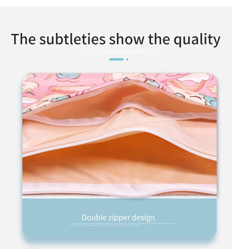 Goodbum PUL Wet Bag Baby Waterproof Cloth Diaper Bag 1PC Double Pocket Zippers Print Reusable Baby Nappy Diaper Bag
Goodbum PUL Wet Bag Baby Waterproof Cloth Diaper Bag 1PC Double Pocket Zippers Print Reusable Baby Nappy Diaper Bag